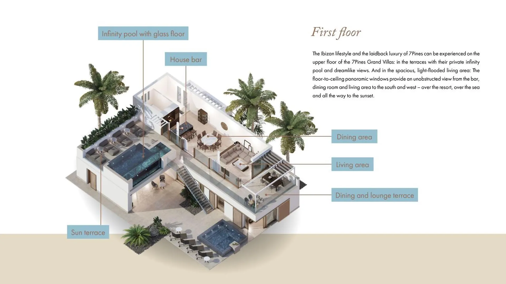 ***** Hotel 7Pines Resort Ibiza, Part Of Destination By Hyatt San José Spanje